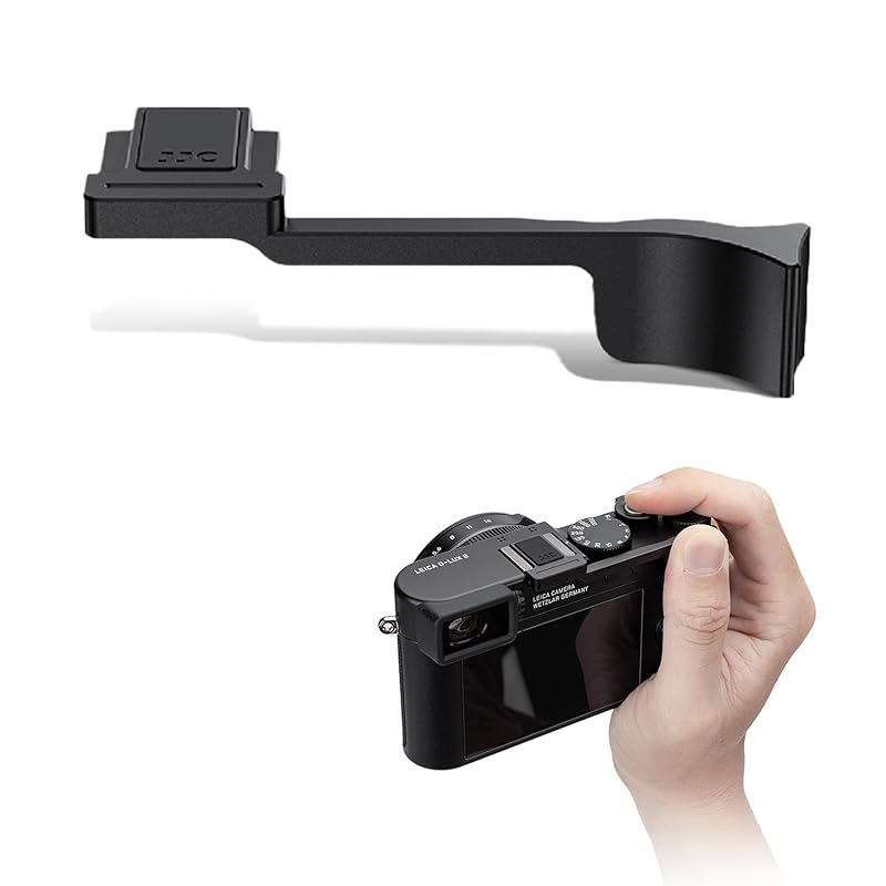 JJC thumb grip thumb rest Leica D-Lux 8 Camera application Easy to install Improve camera hold feeling black
JJC thumb grip thumb rest Leica D-Lux 8 Camera application Easy to install Improve camera hold feeling black