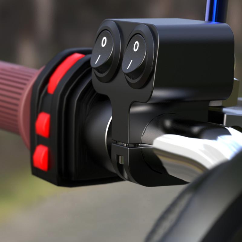1PCS Aluminum Alloy Motorcycle Handlebar Headlight Switch Waterproof Switch 12V Fog Spotlight Switch Modification
1PCS Aluminum Alloy Motorcycle Handlebar Headlight Switch Waterproof Switch 12V Fog Spotlight Switch Modification