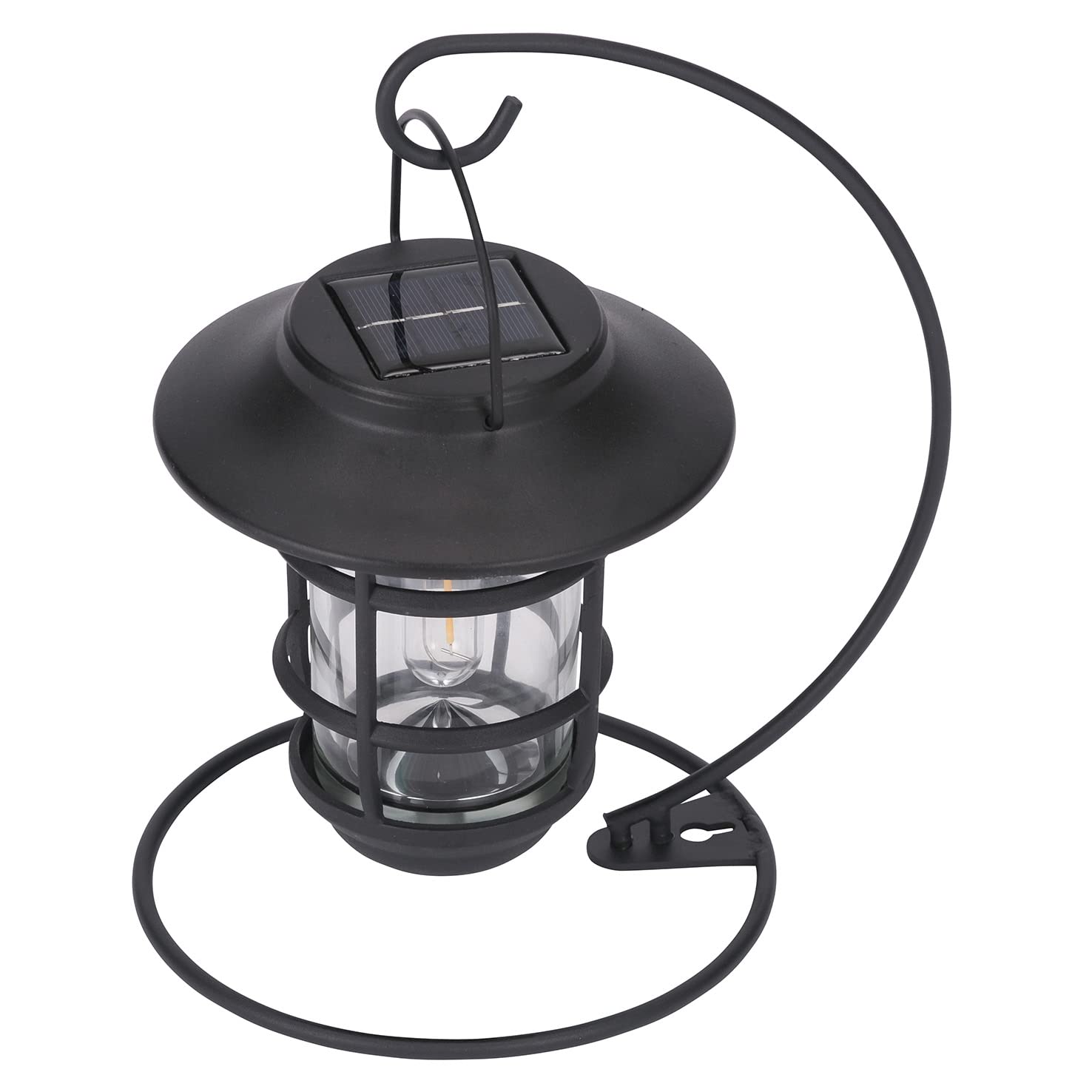 Takeda Corporation Garden Solar Light Lantern, Black, 23.5 x 18 x 27.5 cm, Solar Lantern Light Pendant, GTLT-2530BK
Takeda Corporation Garden Solar Light Lantern, Black, 23.5 x 18 x 27.5 cm, Solar Lantern Light Pendant, GTLT-2530BK