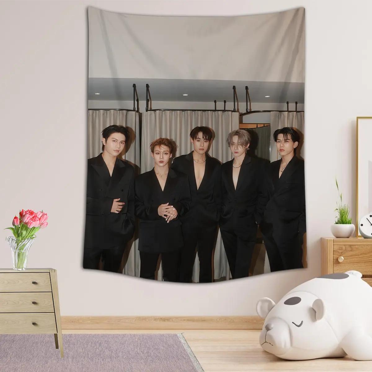 Kpop Boy Group Polyester Tapestry Wall Hanging Bedroom Dormitory Aesthetic Decoration Photo Background Fabric Poster Tapestry 74x94cm(29x37in)
Kpop Boy Group Polyester Tapestry Wall Hanging Bedroom Dormitory Aesthetic Decoration Photo Background Fabric Poster Tapestry 74x94cm(29x37in)