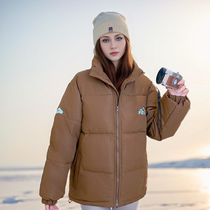 Large size thickened short padded jacket neutral wind down padded jacket for women s Korean niche male and female couples padded jacket S коричневый
Large size thickened short padded jacket neutral wind down padded jacket for women s Korean niche male and female couples padded jacket S коричневый