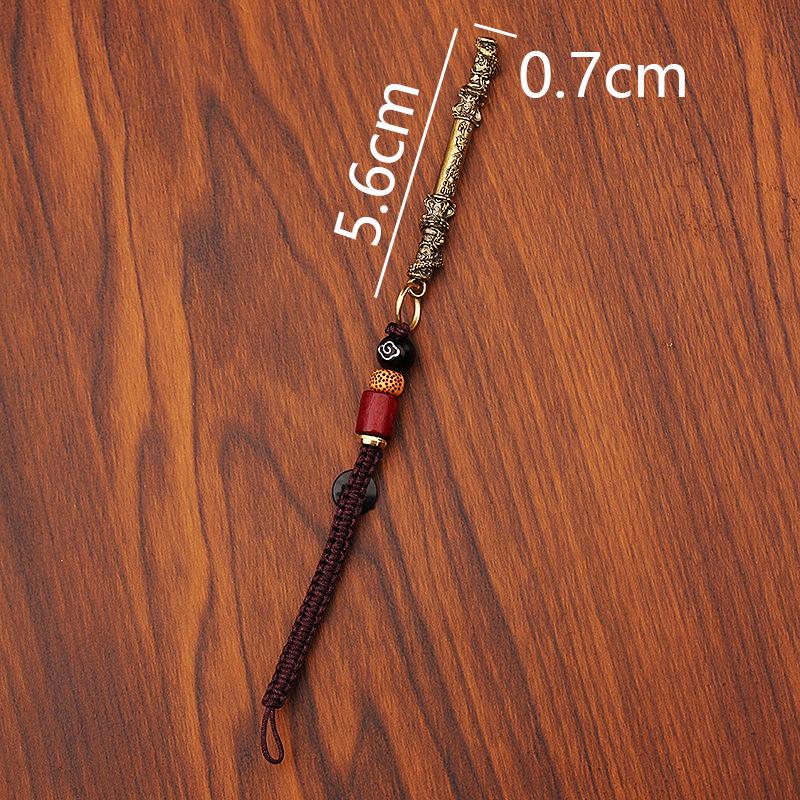 Black Myth Wukong Посох Руйи Латунный Брелок и Подвеска для Сумки
Black Myth Wukong Посох Руйи Латунный Брелок и Подвеска для Сумки