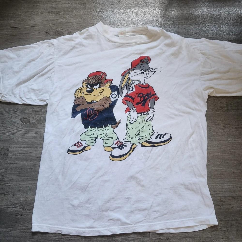 Vintage 90s Cartoon Bunny Character T-Shirt Size Large Cotton REPRINT ON TREND Unisex T-Shirt XXXXL
Vintage 90s Cartoon Bunny Character T-Shirt Size Large Cotton REPRINT ON TREND Unisex T-Shirt XXXXL