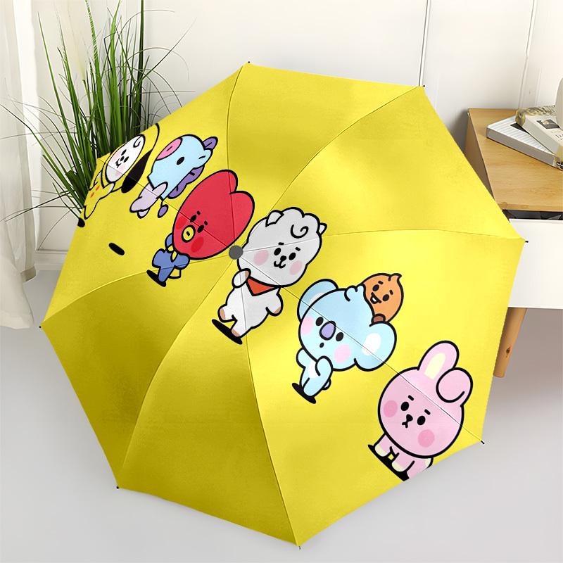 1pc BT21 Characters Circle Design Umbrella with Plastic Handle,Suitable for All Seasons Home Travel Outdoor UmbrellaM1122
1pc BT21 Characters Circle Design Umbrella with Plastic Handle,Suitable for All Seasons Home Travel Outdoor UmbrellaM1122