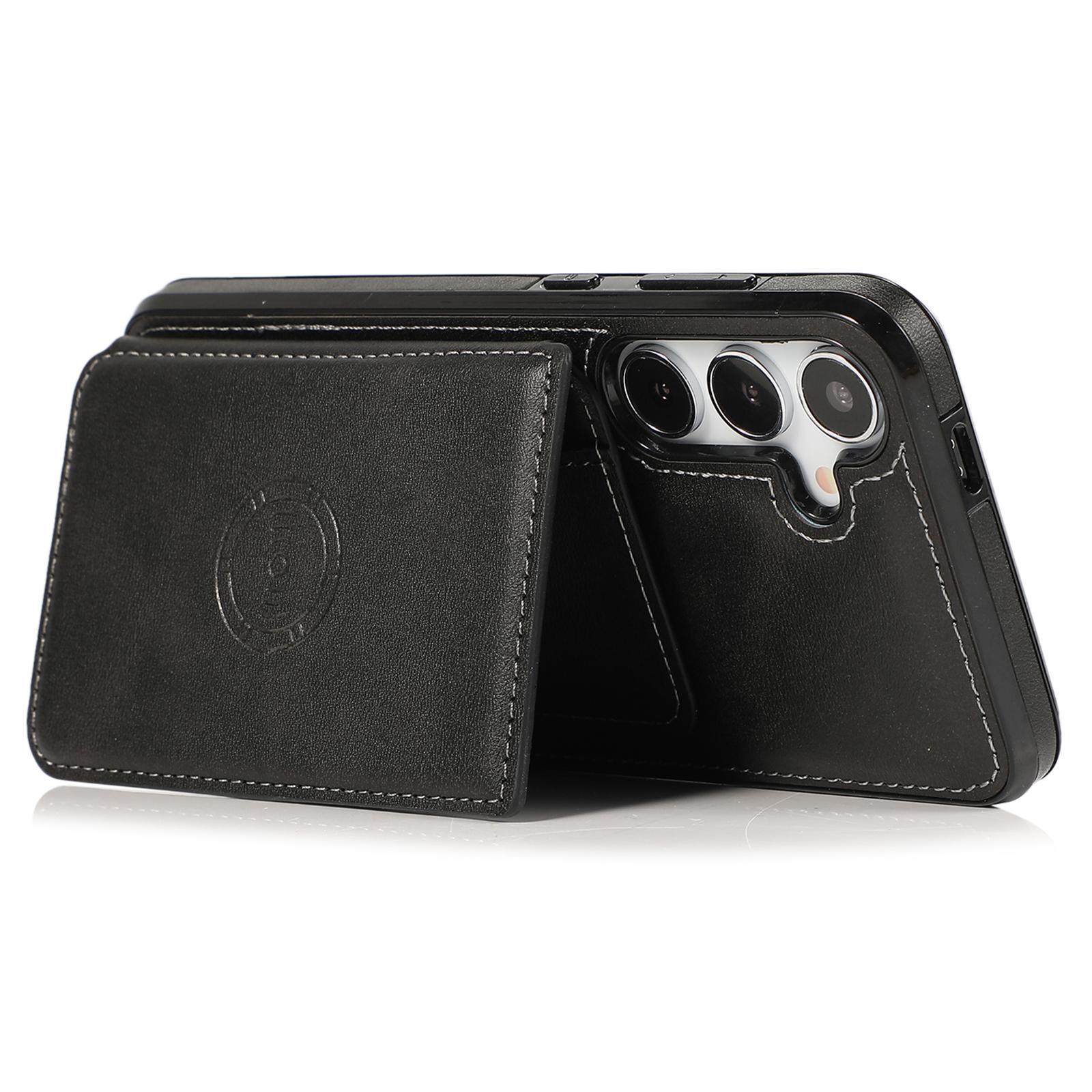 For Samsung Galaxy S25/S24 Cell Phone Case with Card Holder PU Leather+TPU Kickstand Cover Coffee
For Samsung Galaxy S25/S24 Cell Phone Case with Card Holder PU Leather+TPU Kickstand Cover Coffee