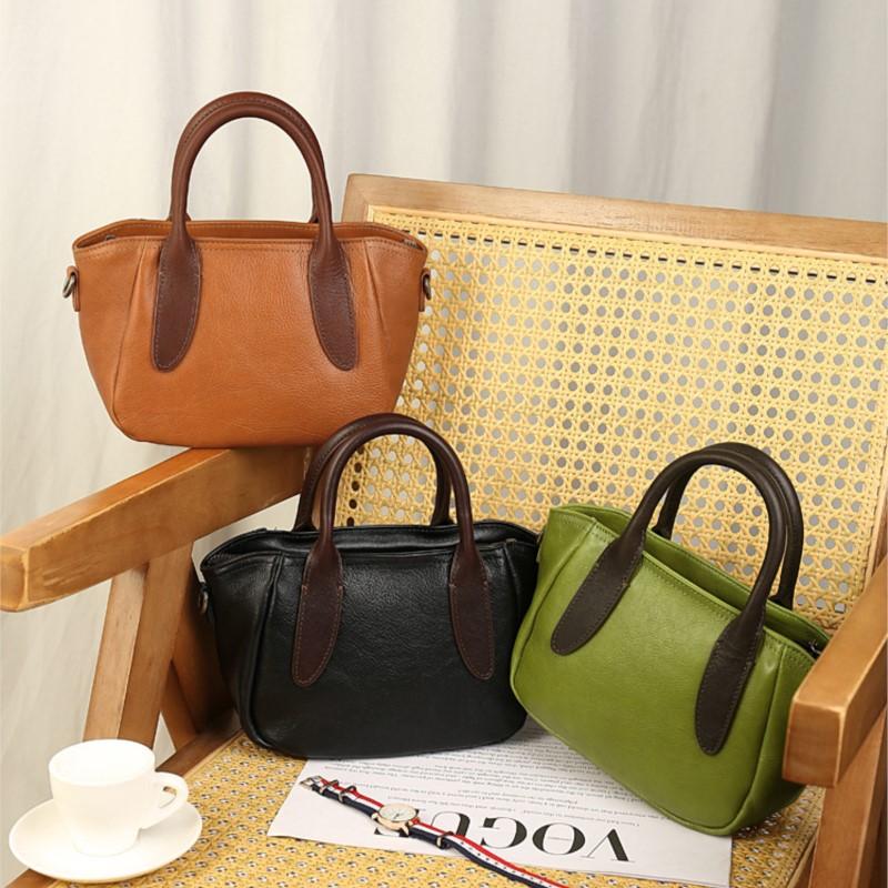 Johnature Retro Mini Bag Genuine Leather Handbag Simple And Versatile Large Capacity Shoulder & Crossbody Bags кавовий
Johnature Retro Mini Bag Genuine Leather Handbag Simple And Versatile Large Capacity Shoulder & Crossbody Bags кавовий