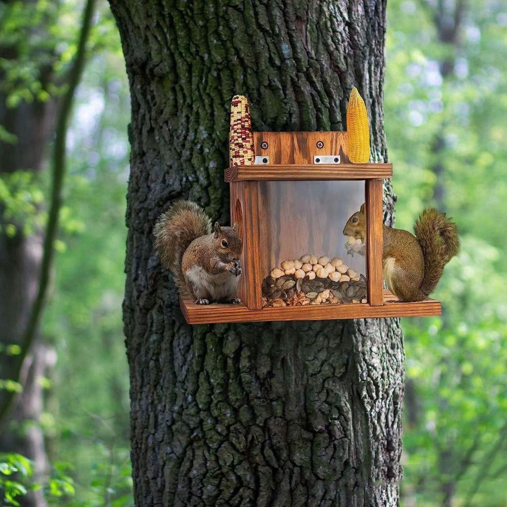 Wooden Hamster Feeding Box Durable Pet Food Dispenser Feeding Container Bird Feeder Tree коричневий
Wooden Hamster Feeding Box Durable Pet Food Dispenser Feeding Container Bird Feeder Tree коричневий