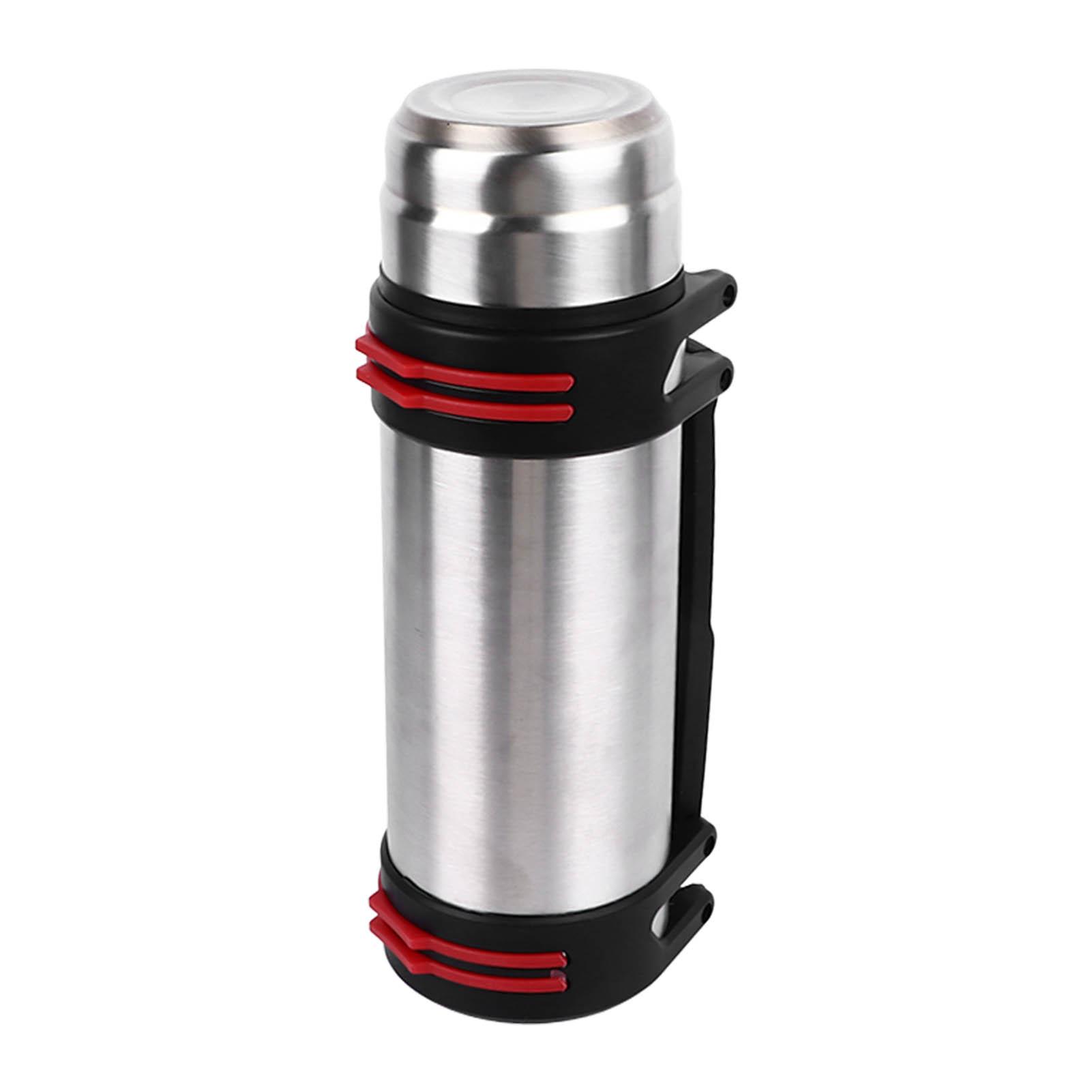 Thermal Water Flask 2L Stainless Steel with 2 Lids Press Type Leakage Proof Portable Handle Water Bottle for Hiking
Thermal Water Flask 2L Stainless Steel with 2 Lids Press Type Leakage Proof Portable Handle Water Bottle for Hiking