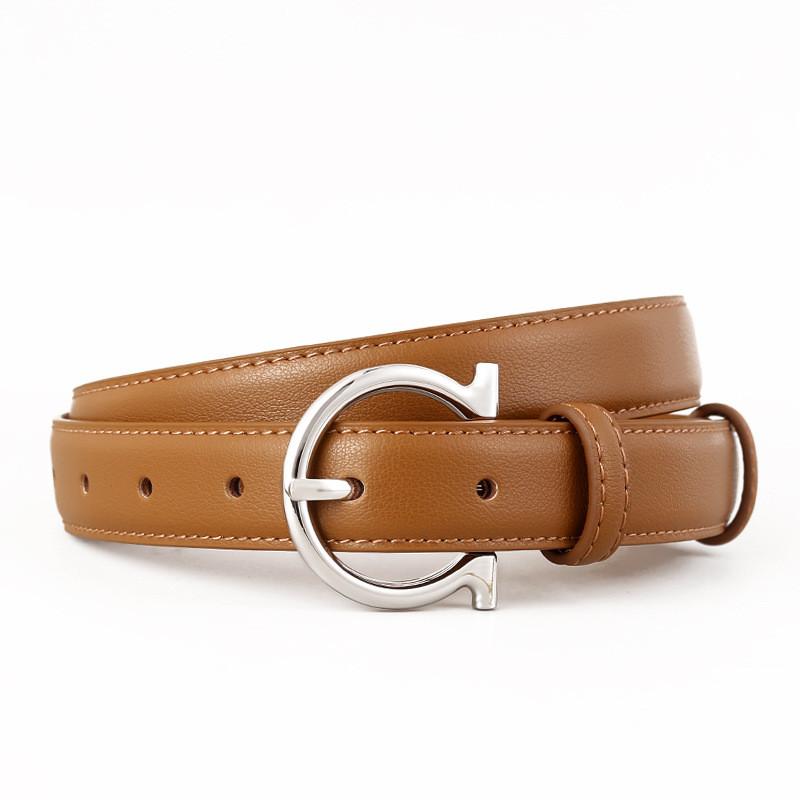 Womens Leather Belt With Metal Pin Buckle For Casual And Office Wear коричневий
Womens Leather Belt With Metal Pin Buckle For Casual And Office Wear коричневий