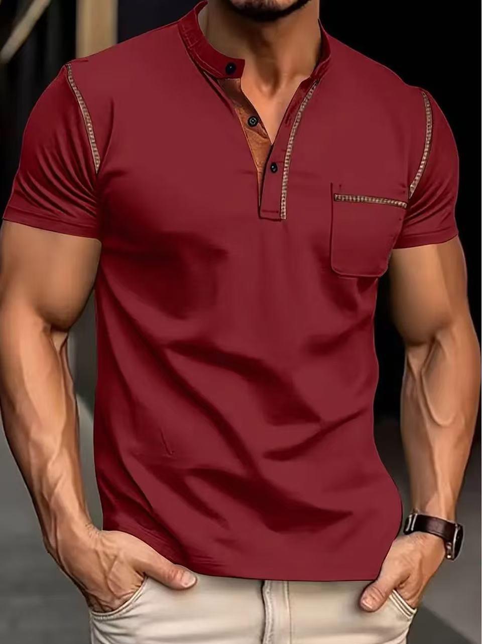 Men s Summer Quick-Dry Short-Sleeve Polo Shirt with Button-Down Collar Double Extra Large brick червоний колір
Men s Summer Quick-Dry Short-Sleeve Polo Shirt with Button-Down Collar Double Extra Large brick червоний колір