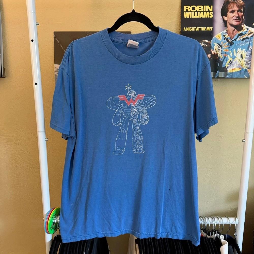 Weezer Inspired Robot Graphic Vintage Style Band Tee Unisex T-Shirt XXL
Weezer Inspired Robot Graphic Vintage Style Band Tee Unisex T-Shirt XXL