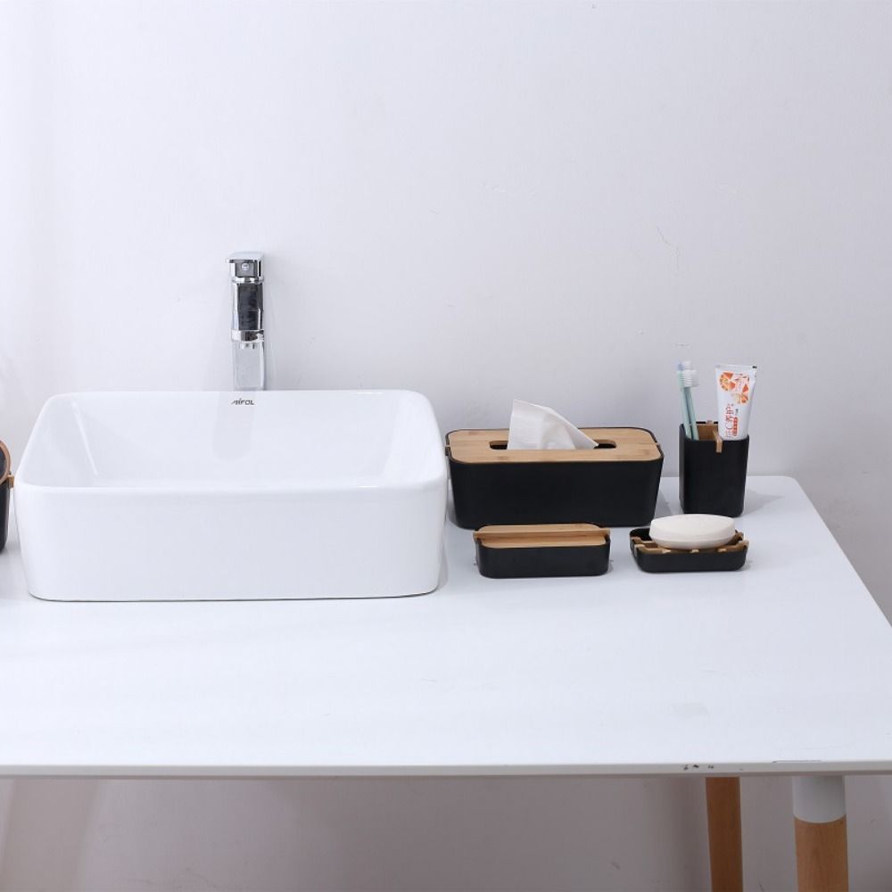 Bamboo Wood Soap Box Self-draining Bath Shower Soap Plate Tray Soap Drain Rack Shower белый
Bamboo Wood Soap Box Self-draining Bath Shower Soap Plate Tray Soap Drain Rack Shower белый