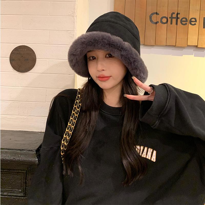 Winter thermal hat children imitation rabbit hair fluffy cold basin hat snow hat fashion bucket hat men M(56-58cm) хаки
Winter thermal hat children imitation rabbit hair fluffy cold basin hat snow hat fashion bucket hat men M(56-58cm) хаки