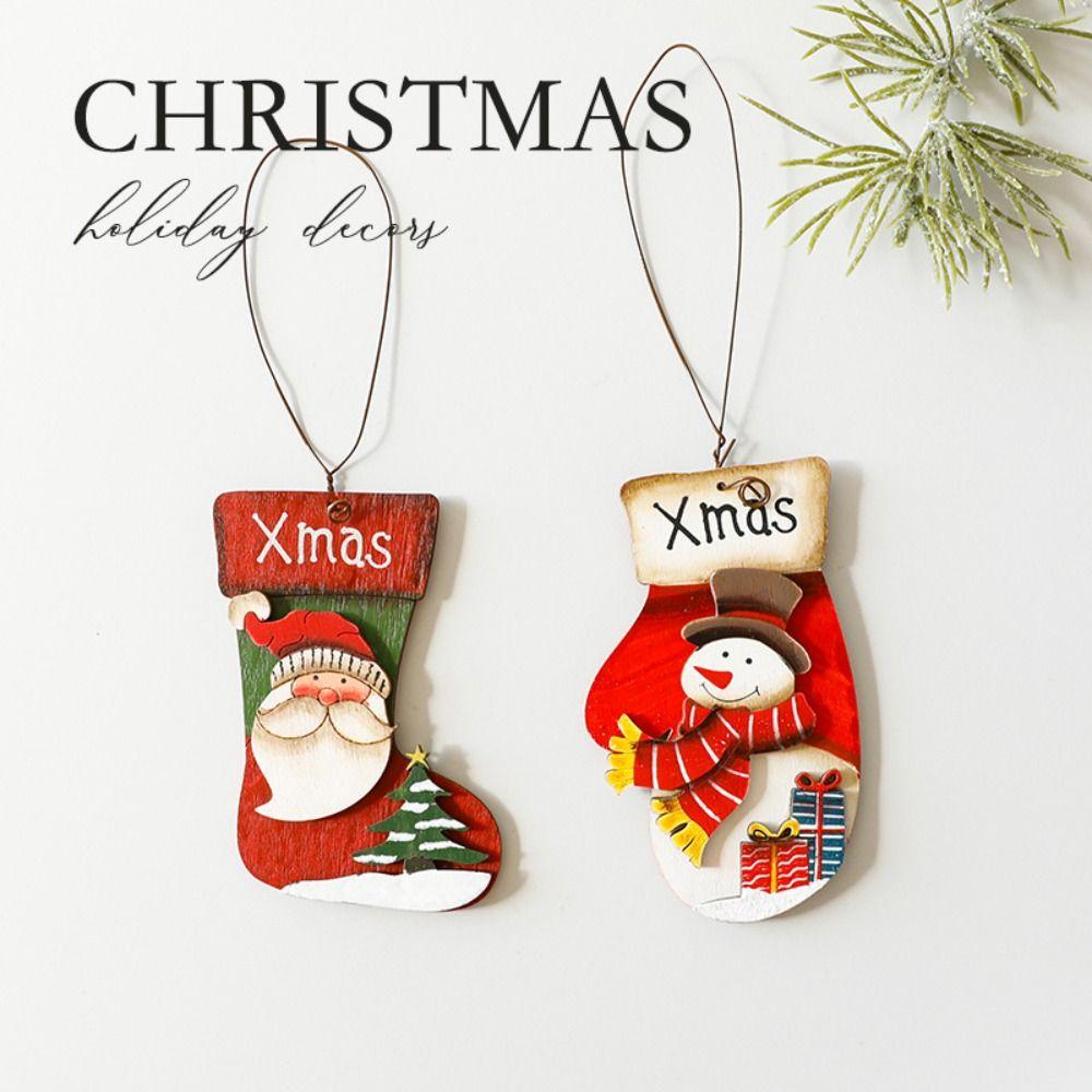 Christmas Socks Christmas Wooden Hanging Decoration Merry Christmas Decor Xmas New Year Decorative
Christmas Socks Christmas Wooden Hanging Decoration Merry Christmas Decor Xmas New Year Decorative