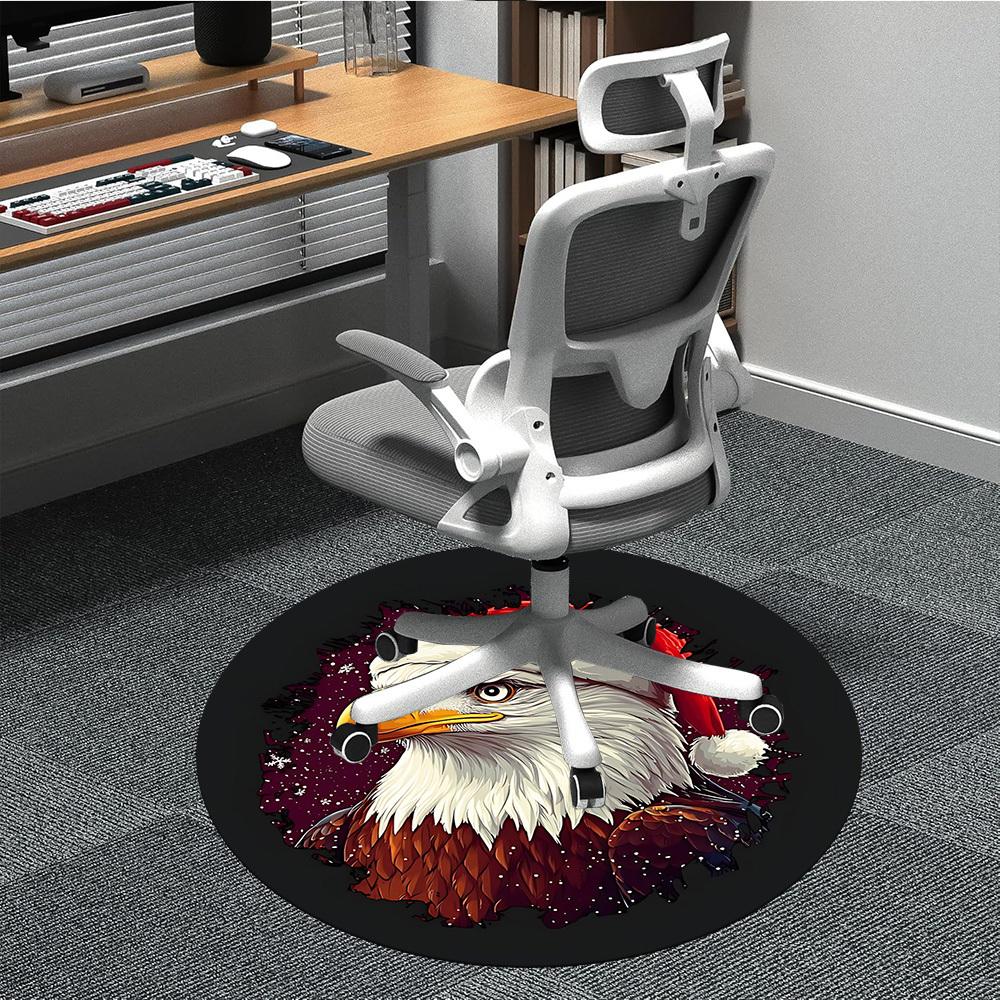 1pc Eagle Christmas Office Round Area Rug, Indoor Mat Suitable ForOffice, Under Office Chairs Bedroom Living Room Home Decor, Room Deco T012 80cm by 80cm
1pc Eagle Christmas Office Round Area Rug, Indoor Mat Suitable ForOffice, Under Office Chairs Bedroom Living Room Home Decor, Room Deco T012 80cm by 80cm
