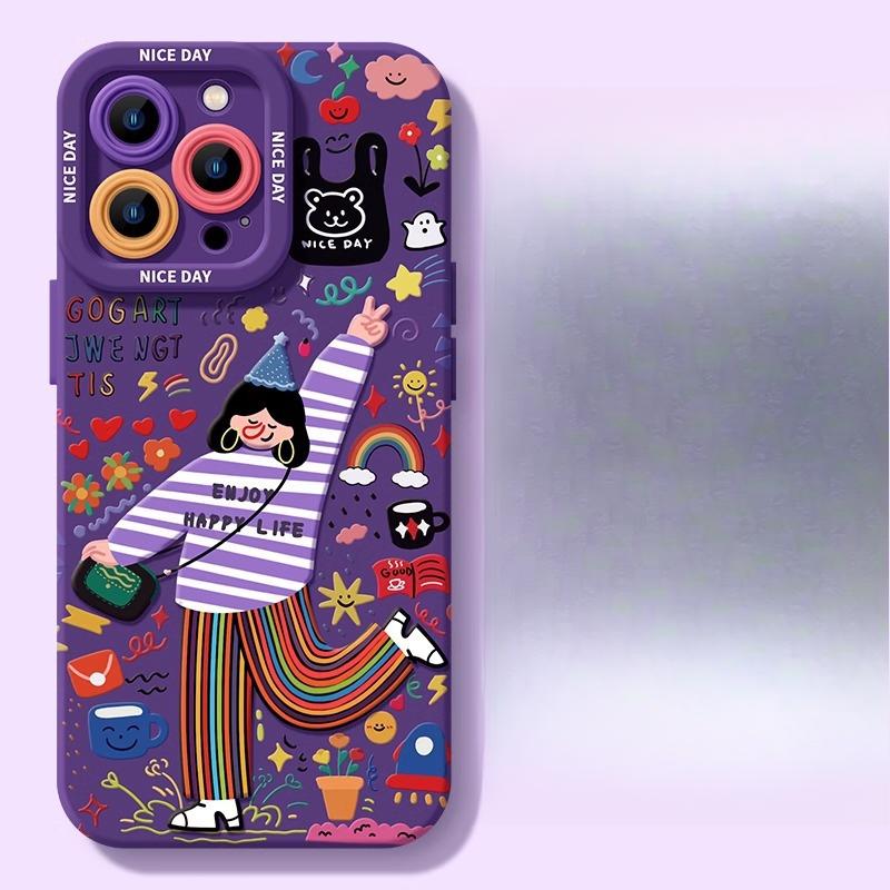 Подходит для чехла для телефона Apple 16 15plus, Милый для девочек 14 Силиконовый 13mini Защитный чехол Выпускной Apple 6G/6S universal
Подходит для чехла для телефона Apple 16 15plus, Милый для девочек 14 Силиконовый 13mini Защитный чехол Выпускной Apple 6G/6S universal