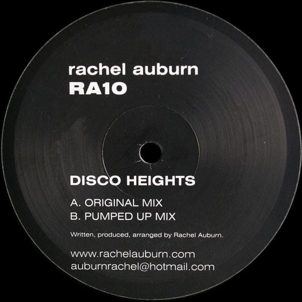 12inch Record RACHEL AUBURN - Disco Heights RA10 Rachel Auburn R 2001 UK Dance & Electronica Used
12inch Record RACHEL AUBURN - Disco Heights RA10 Rachel Auburn R 2001 UK Dance & Electronica Used