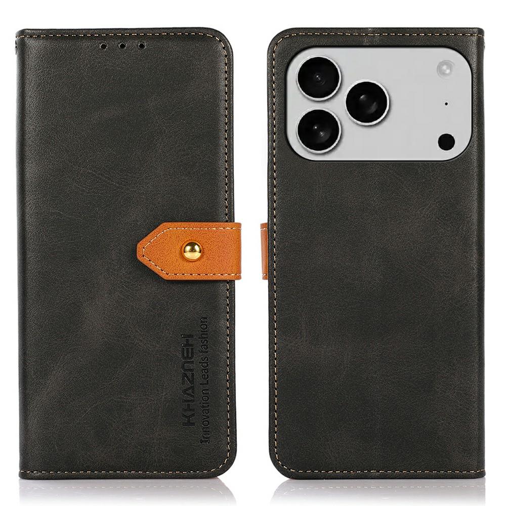 KHAZNEH For iPhone 17 Pro Wallet Phone Case Stand Leather Flip Cover Black
KHAZNEH For iPhone 17 Pro Wallet Phone Case Stand Leather Flip Cover Black
