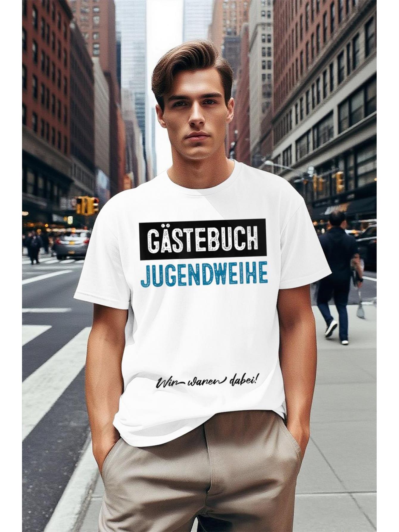 Guestbook T-Shirt for Youth Dedication Ceremony | Black M
Guestbook T-Shirt for Youth Dedication Ceremony | Black M