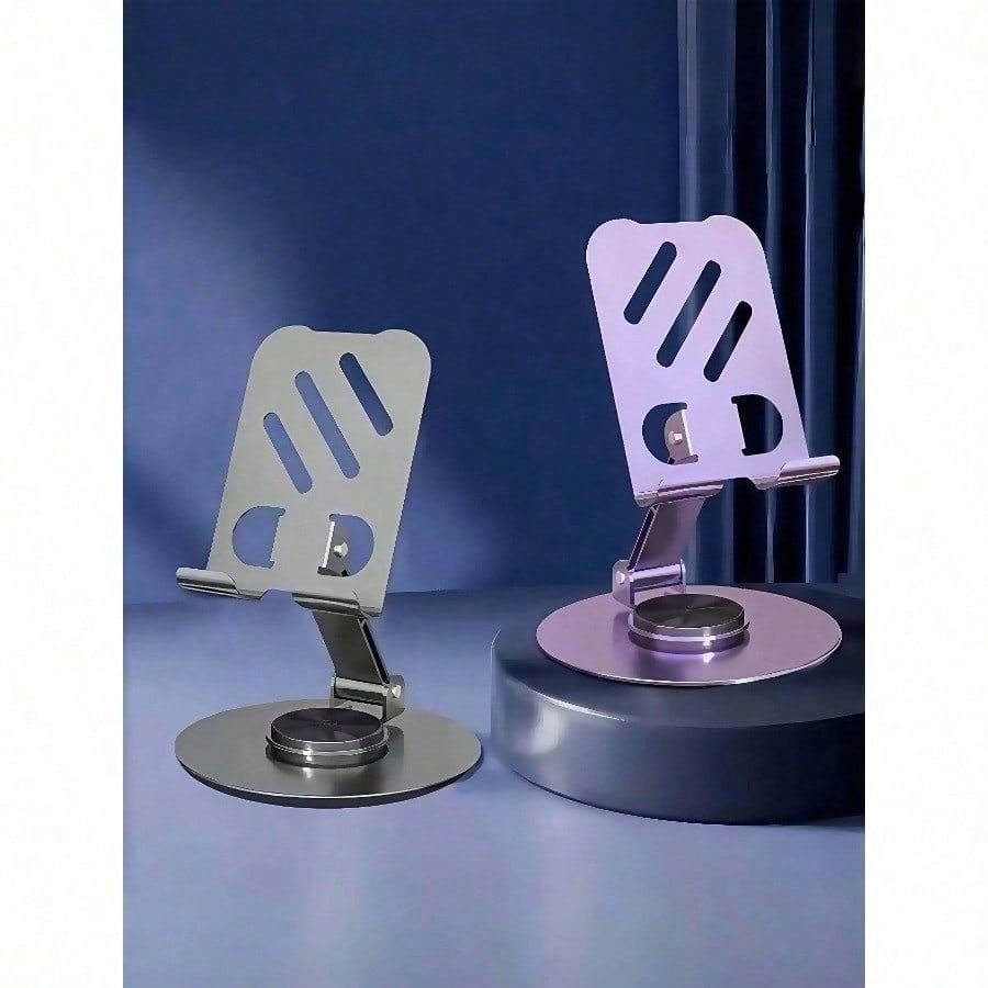 1pc / Mini Mobile Phone Holder, 360 Degrees Rotating Metal, Suitable For Mobiles, Angle Height Adjustable Phone Stand серебряный
1pc / Mini Mobile Phone Holder, 360 Degrees Rotating Metal, Suitable For Mobiles, Angle Height Adjustable Phone Stand серебряный