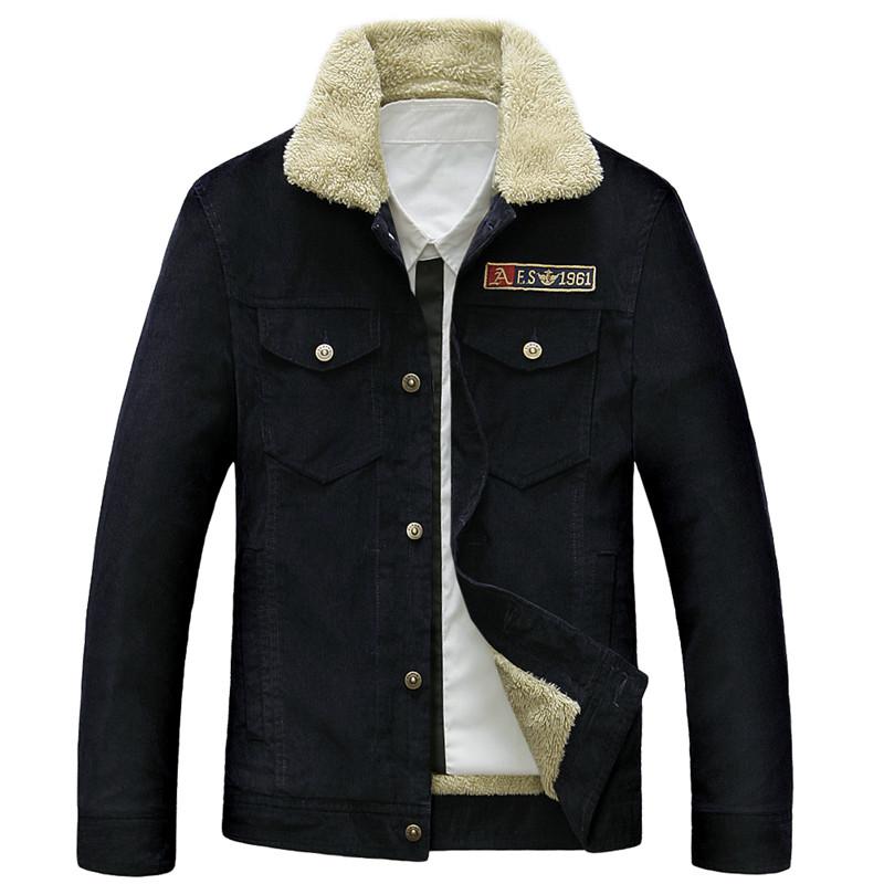 Зимняя мужская вельветовая утолщенная теплая флисовая куртка XXL чёрный
Зимняя мужская вельветовая утолщенная теплая флисовая куртка XXL чёрный