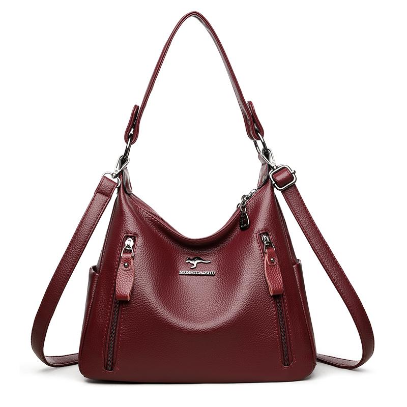 Simple Women s PU Leather Shoulder Bag, Women s Casual Handbag, Large Capacity Work Retro Handbag, Multifunctional Handbag 29× 13× 26 cm червоний
Simple Women s PU Leather Shoulder Bag, Women s Casual Handbag, Large Capacity Work Retro Handbag, Multifunctional Handbag 29× 13× 26 cm червоний