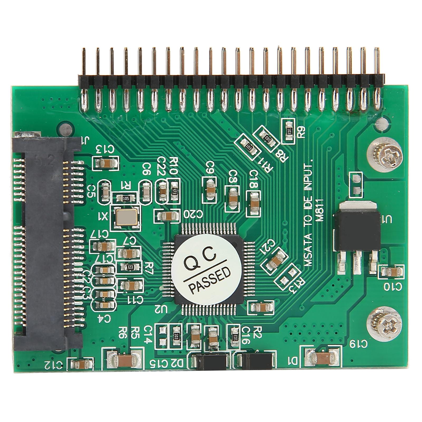 Адаптерна карта Mini PCIE MSATA SSD на 44-контактний IDE конвертер жорсткого диска Reader Комп ютерні аксесуари
Адаптерна карта Mini PCIE MSATA SSD на 44-контактний IDE конвертер жорсткого диска Reader Комп ютерні аксесуари