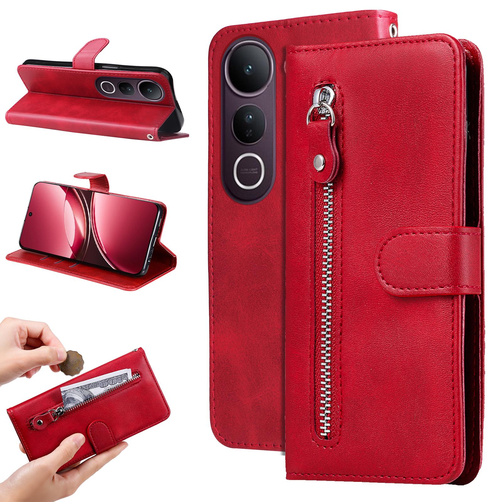For vivo V50 Lite 5G/vivo V50 Lite 4G PU Leather Cases with Zipper Pocket Wallet Phone Cover Stand Pink
For vivo V50 Lite 5G/vivo V50 Lite 4G PU Leather Cases with Zipper Pocket Wallet Phone Cover Stand Pink