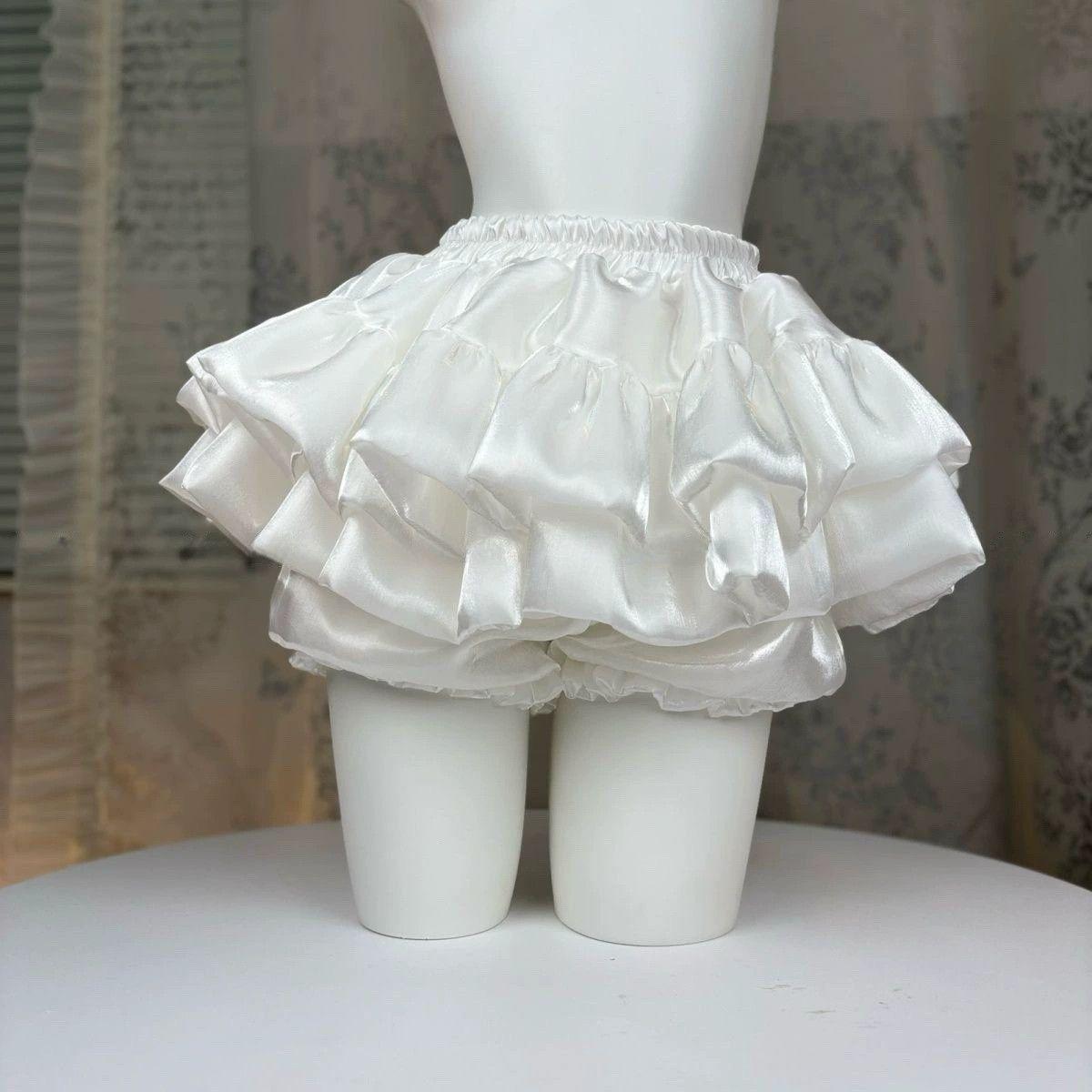 Sweet Apricot Satin High Waist Fluffy Women s Mini Skirt with Anti-exposure Layer XL
Sweet Apricot Satin High Waist Fluffy Women s Mini Skirt with Anti-exposure Layer XL