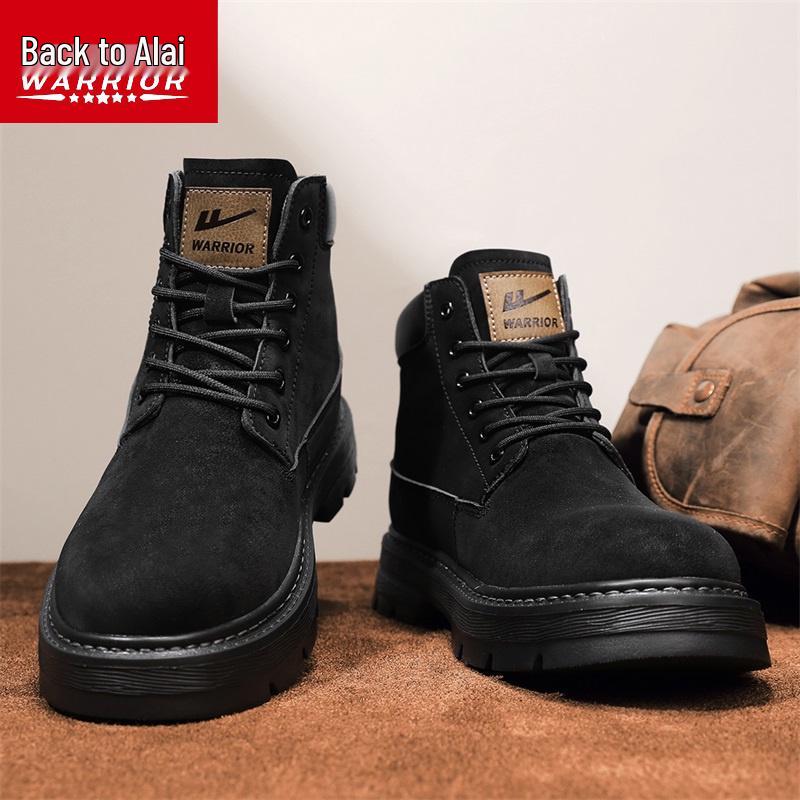 2025 Men s British Style Retro High-Top Yellow Waterproof Workwear Boots 40
2025 Men s British Style Retro High-Top Yellow Waterproof Workwear Boots 40