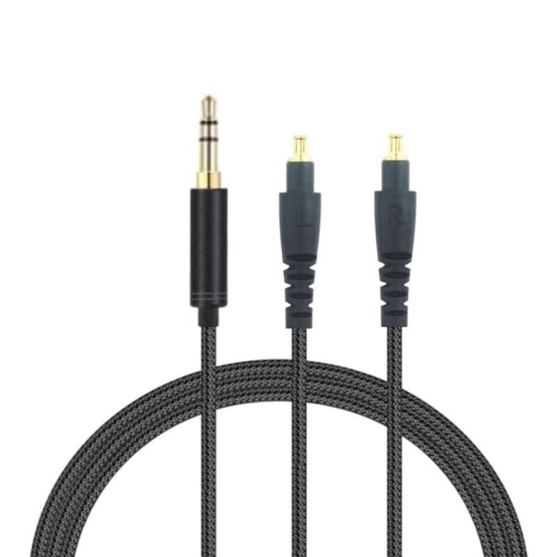 Headphone Cable for MSR7b/SR9/ESW990h/ ES770h/ESW950/ES750 Headphones Nylon Braided Wire A2DC Terminals 1
Headphone Cable for MSR7b/SR9/ESW990h/ ES770h/ESW950/ES750 Headphones Nylon Braided Wire A2DC Terminals 1