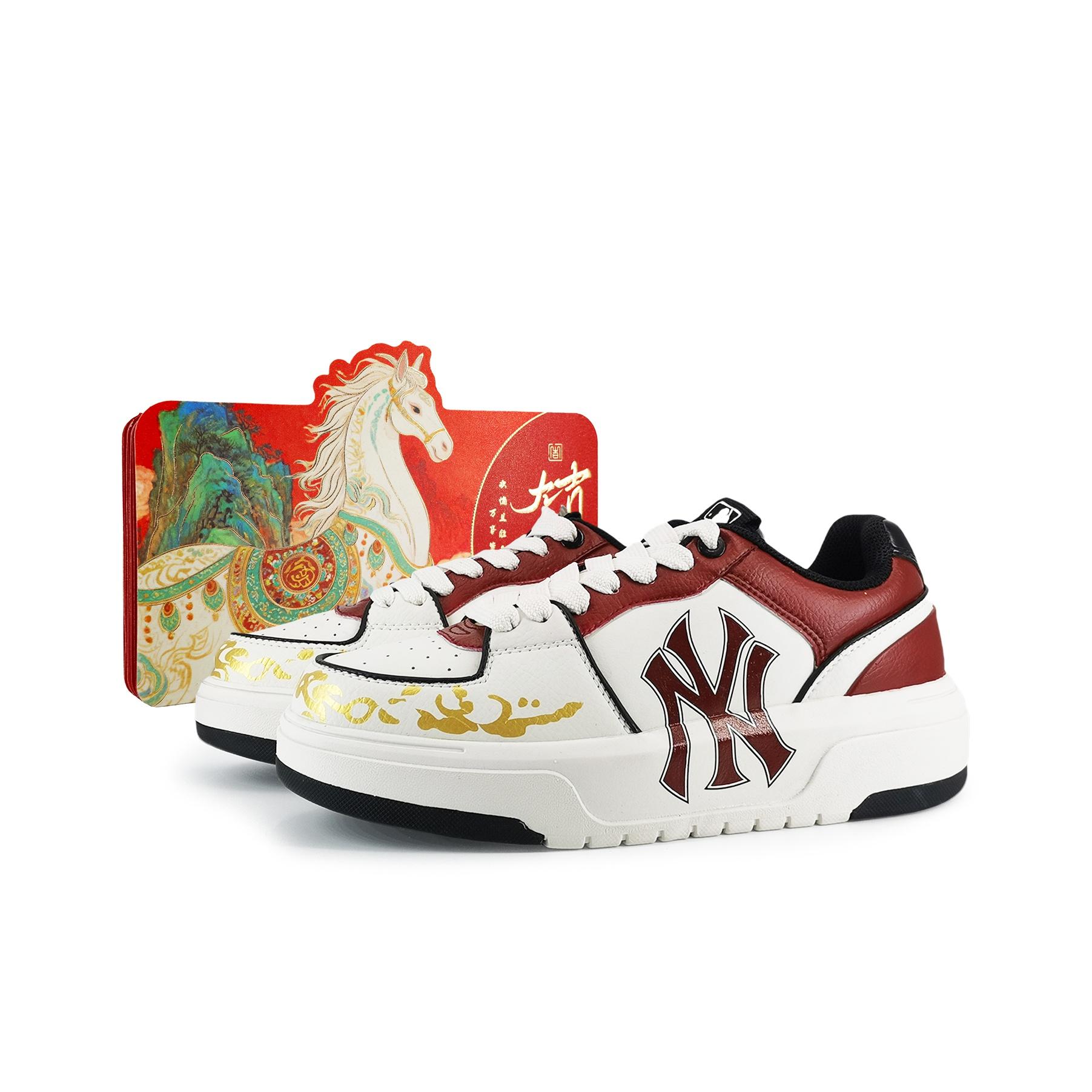 MLB Chunky Liner SIN3A Good Fortune And Prosperity PU Abrasion Resistant Low top Skateboard Shoes Unisex White Gold 3ASXCA12N-50WHS(Team486-1) 45
MLB Chunky Liner SIN3A Good Fortune And Prosperity PU Abrasion Resistant Low top Skateboard Shoes Unisex White Gold 3ASXCA12N-50WHS(Team486-1) 45