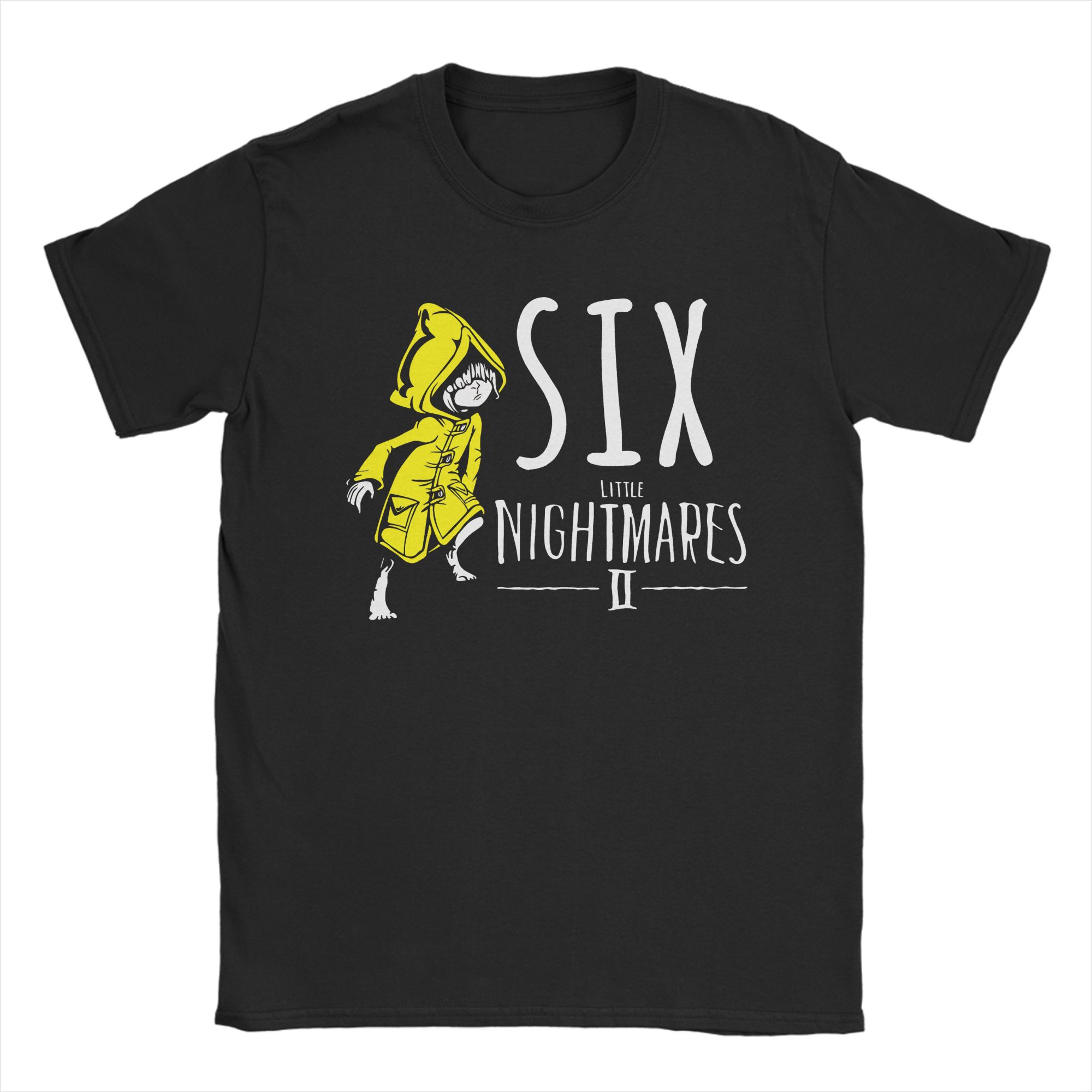 Повсякденна футболка Little Nightmares для чоловіків жінок з круглим вирізом та коротким рукавом Бавовняні літні топи 3XL
Повсякденна футболка Little Nightmares для чоловіків жінок з круглим вирізом та коротким рукавом Бавовняні літні топи 3XL