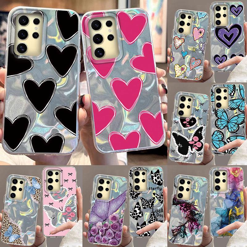 Case For Samsung Galaxy A56 S24 S25 Plus Ultra A15 A25 A55 A35 A16 A26 A36 Phone Cover Gradient Color Pink Love Butterfly Bumper Samsung S25 Ultra білий
Case For Samsung Galaxy A56 S24 S25 Plus Ultra A15 A25 A55 A35 A16 A26 A36 Phone Cover Gradient Color Pink Love Butterfly Bumper Samsung S25 Ultra білий