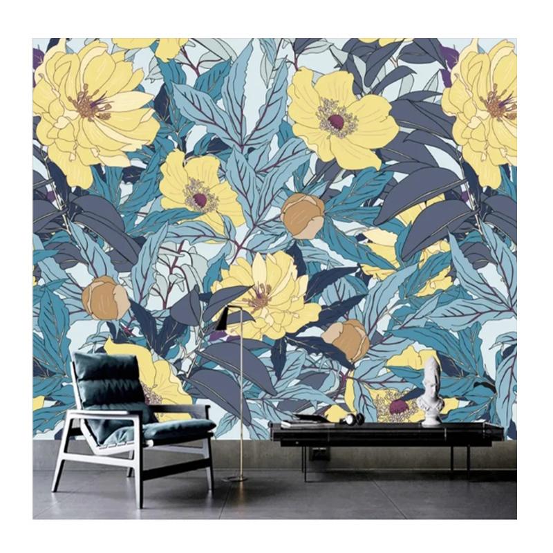 Modern Fashion Fresh Wallpaper Pastoral Wallpaper Hand-painted Watercolor Yellow Flowers Art Decor Mural 200 cm(W) x 140 cm(H)
Modern Fashion Fresh Wallpaper Pastoral Wallpaper Hand-painted Watercolor Yellow Flowers Art Decor Mural 200 cm(W) x 140 cm(H)