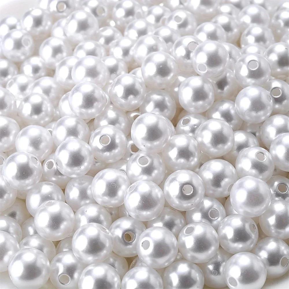 50/400PCS ABS Pearl Beads Loose Round Beads Craft For Fashion Jewelry Making Acrylic DIY Imitation Beads 4mm/6mm/8mm/10mm/12mm 3 mm (400 PCS) белый
50/400PCS ABS Pearl Beads Loose Round Beads Craft For Fashion Jewelry Making Acrylic DIY Imitation Beads 4mm/6mm/8mm/10mm/12mm 3 mm (400 PCS) белый