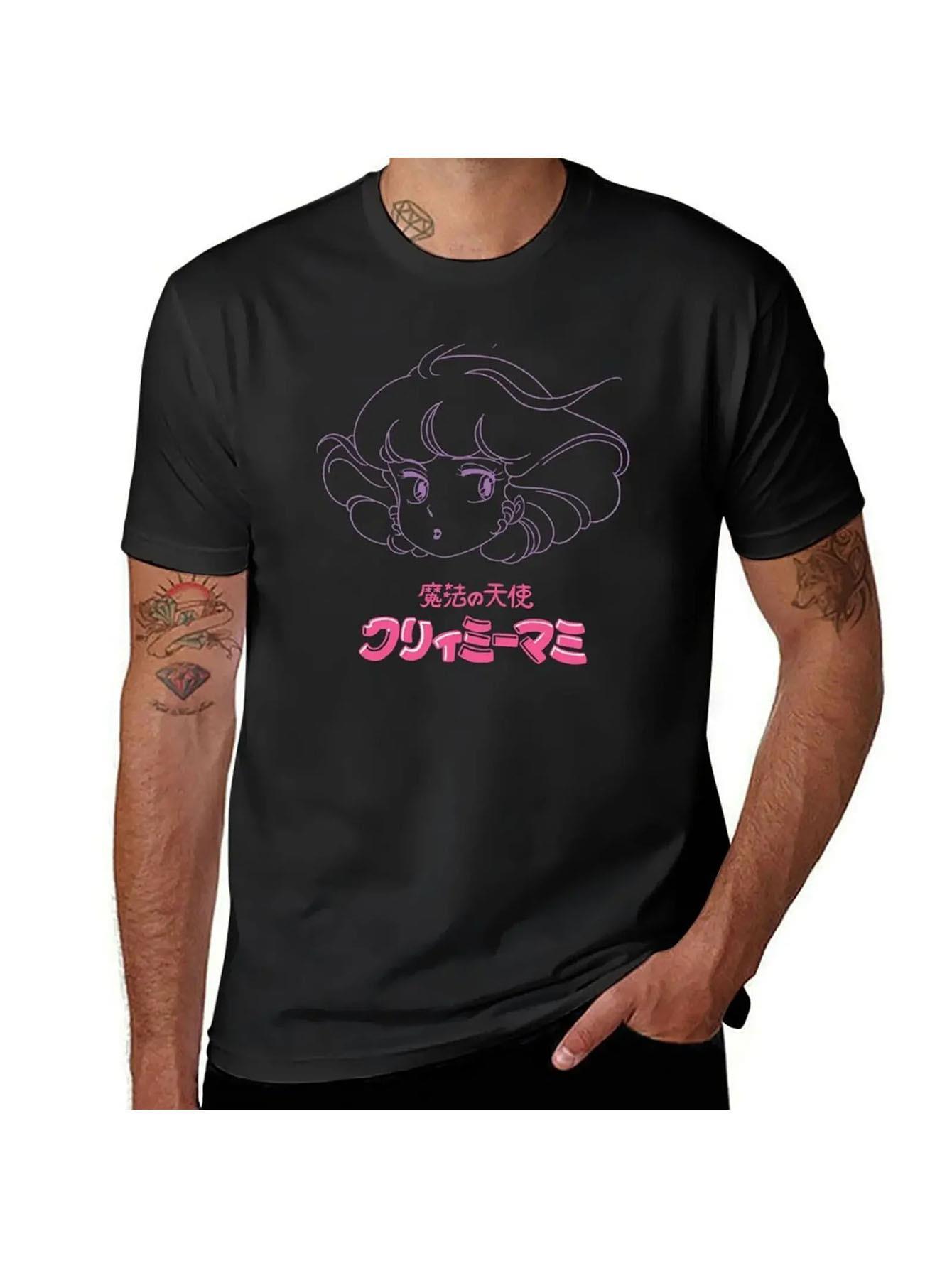 1pc Creamy Mami Face Logo T-Shirt - Made Of XXXXL
1pc Creamy Mami Face Logo T-Shirt - Made Of XXXXL