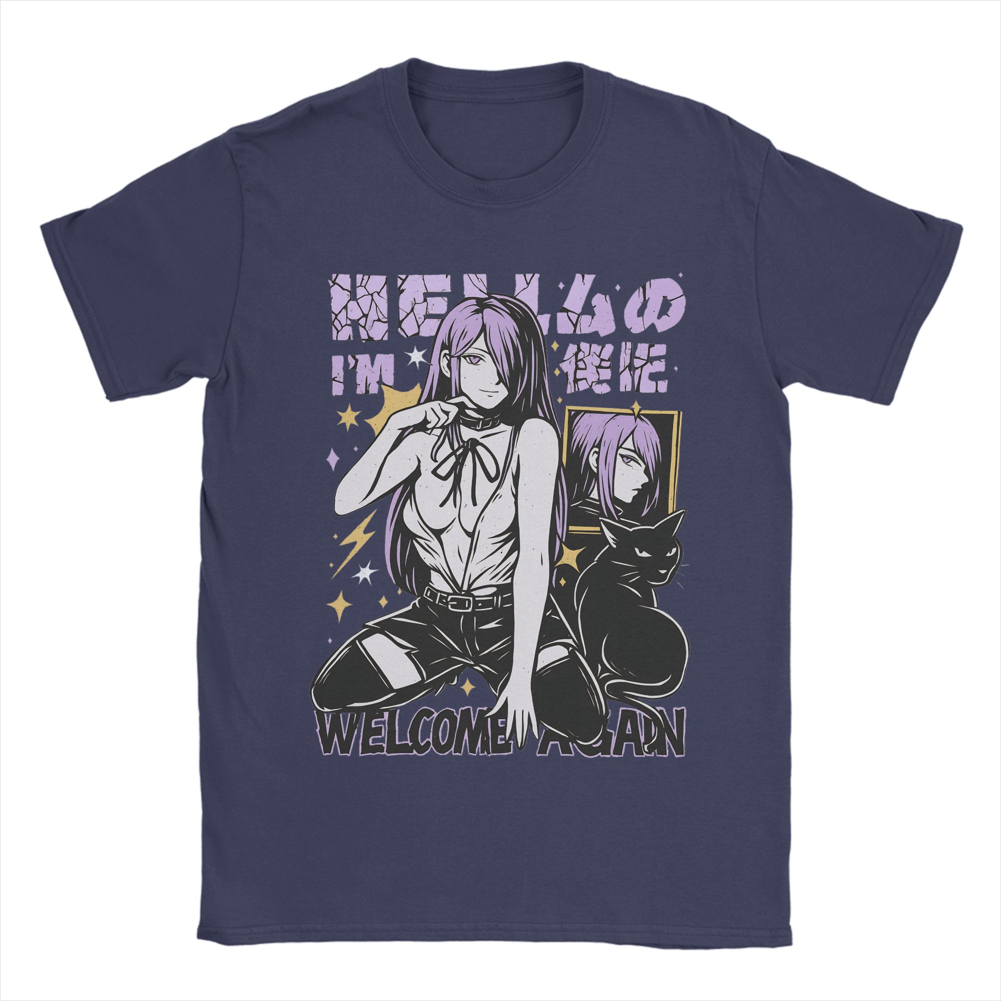 Makima Reze Vintage Anime T-Shirt Summer Streetwear T Shirts 100 Cotton Hip Hop Tshirt For Adult Short-Sleeve Custom Top Tees 4XL
Makima Reze Vintage Anime T-Shirt Summer Streetwear T Shirts 100 Cotton Hip Hop Tshirt For Adult Short-Sleeve Custom Top Tees 4XL