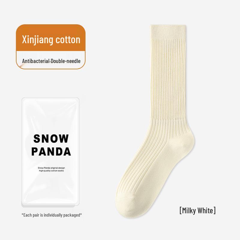 Жіночі антибактеріальні бавовняні гольфи до коліна - М які, дихаючі, однотонні, універсальні для весни та осені One Size молоко, білий колір
Жіночі антибактеріальні бавовняні гольфи до коліна - М які, дихаючі, однотонні, універсальні для весни та осені One Size молоко, білий колір