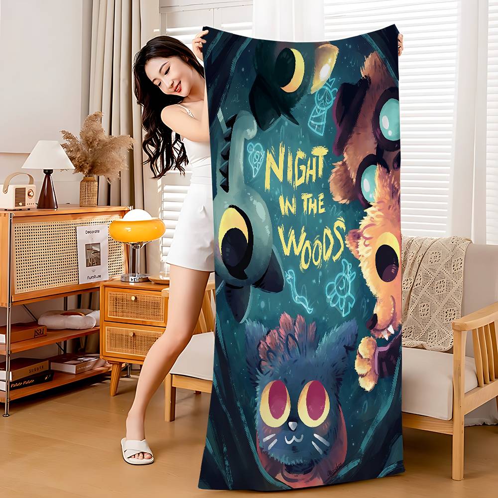N-Night In The W-Woods Microfiber Printed Beach Towel Mountain Climbing Yoga Beach Swimming Running Absorbent Soft Towel W30*H60(CM)
N-Night In The W-Woods Microfiber Printed Beach Towel Mountain Climbing Yoga Beach Swimming Running Absorbent Soft Towel W30*H60(CM)