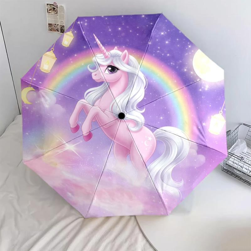 1 PC Automatic Folding Umbrella - Unicorn Pattern, Portable & Foldable Design with 8 Ribs, Christmas Birthday Gifts
1 PC Automatic Folding Umbrella - Unicorn Pattern, Portable & Foldable Design with 8 Ribs, Christmas Birthday Gifts