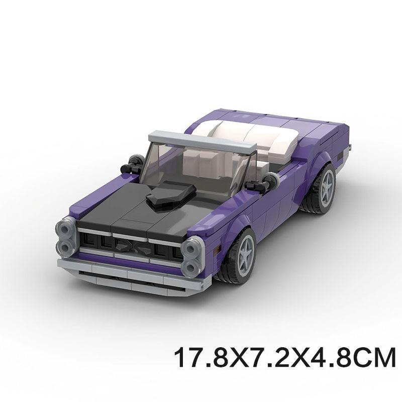 M Building Block Car Pontiac Gto Convertible Compatible Boy Assembly Model Set фіолетовий
M Building Block Car Pontiac Gto Convertible Compatible Boy Assembly Model Set фіолетовий