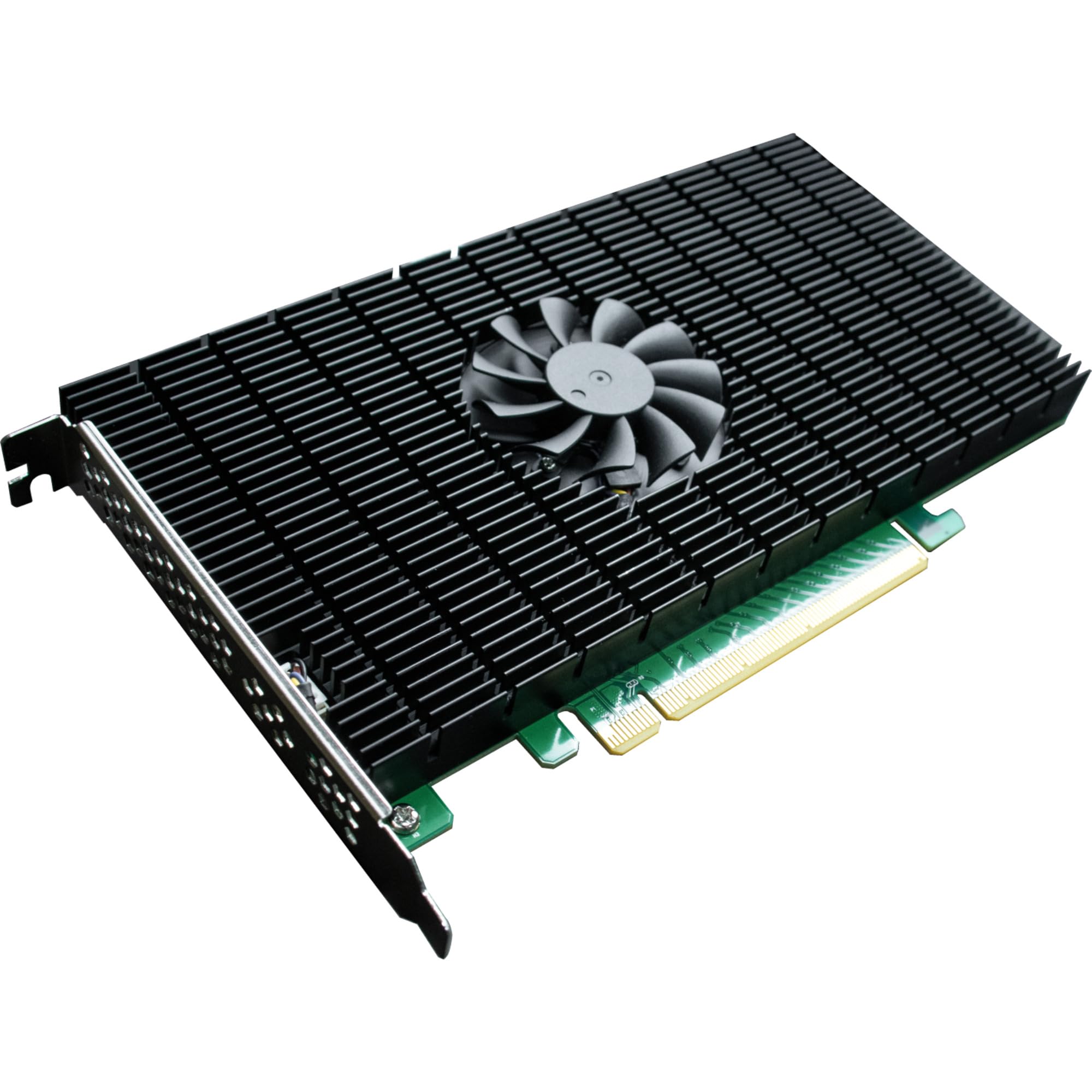 HighPoint 4-Port M.2 SSD7105 PCIe Gen3 Bootable NVMe RAID Controller for Windows & Linux Systems.
HighPoint 4-Port M.2 SSD7105 PCIe Gen3 Bootable NVMe RAID Controller for Windows & Linux Systems.