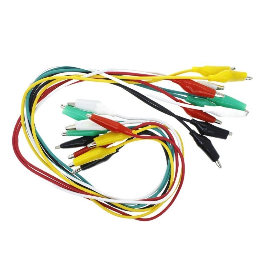 30 Pcs Electronic Product Alligator Clips with Wires Crocodile Electrical Test Laboratory 45mm
30 Pcs Electronic Product Alligator Clips with Wires Crocodile Electrical Test Laboratory 45mm