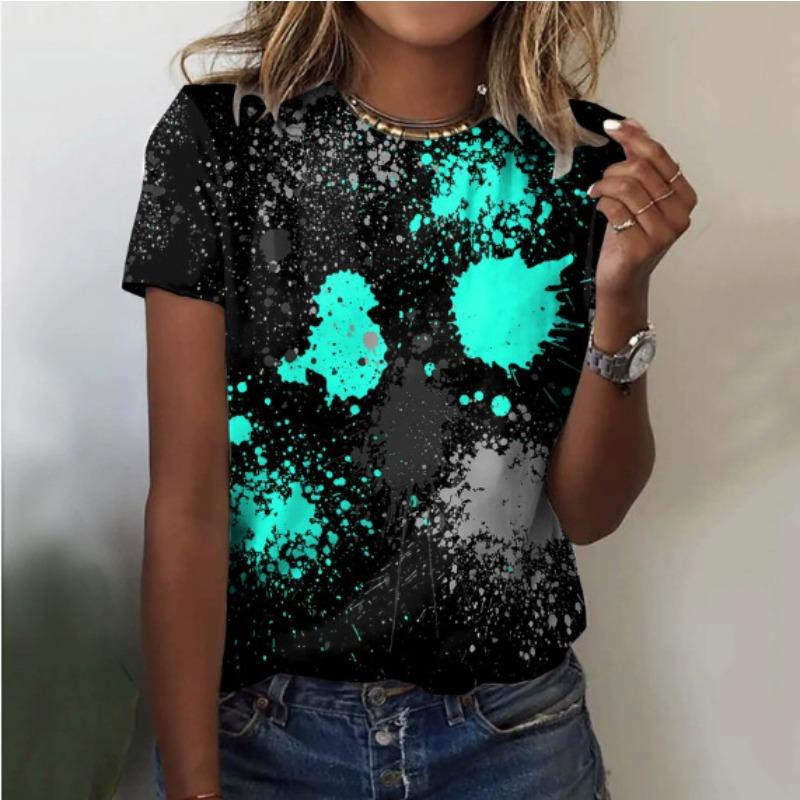 Women Round Neck Fashionable Casual Versatile T-Shirt Summer Comfortable Loose Personalized T-shirt 6XL
Women Round Neck Fashionable Casual Versatile T-Shirt Summer Comfortable Loose Personalized T-shirt 6XL