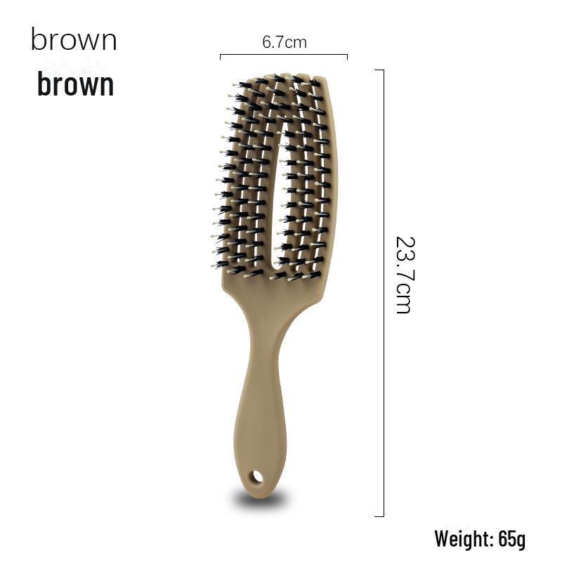 Шестизубчатая пушистая кудрявая ребристая расческа для волос с полой щетиной Single Unit коричневый
Шестизубчатая пушистая кудрявая ребристая расческа для волос с полой щетиной Single Unit коричневый