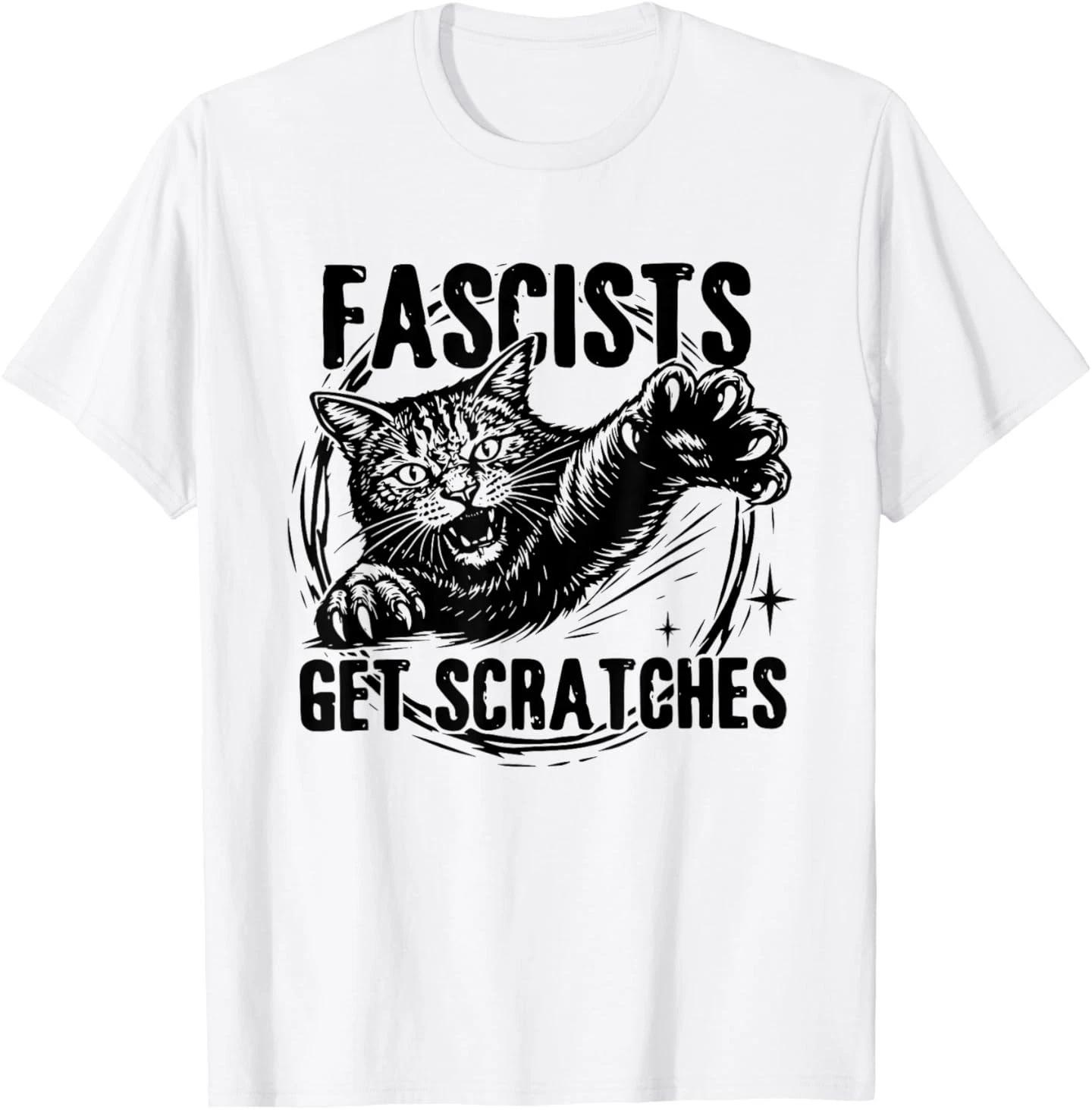 Vintage Black Cats Against Fascists Get Scratches T-Shirt M
Vintage Black Cats Against Fascists Get Scratches T-Shirt M