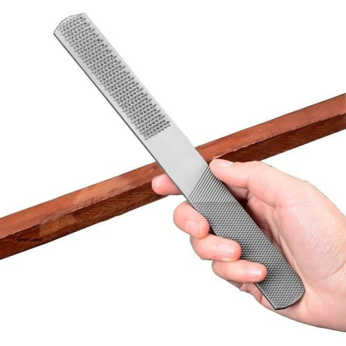 KALOLINNA Woodworking File, Work Tool, DIY Sanding Tool, Flat, Coarse, Fine, and Medium Grit, Carpentry Tool, Alloy, Lightweight, for Plasterboard, Wo
KALOLINNA Woodworking File, Work Tool, DIY Sanding Tool, Flat, Coarse, Fine, and Medium Grit, Carpentry Tool, Alloy, Lightweight, for Plasterboard, Wo