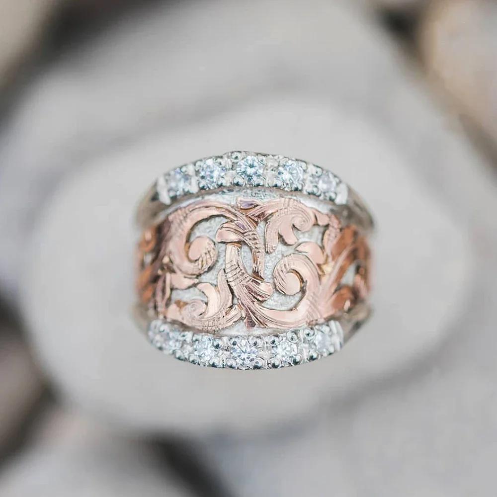 2026 New Temperament Sweet Pink Carved Pattern Finger Rings for Female Copper Color Band Fashion Women s Party CZ Zircon 6
2026 New Temperament Sweet Pink Carved Pattern Finger Rings for Female Copper Color Band Fashion Women s Party CZ Zircon 6