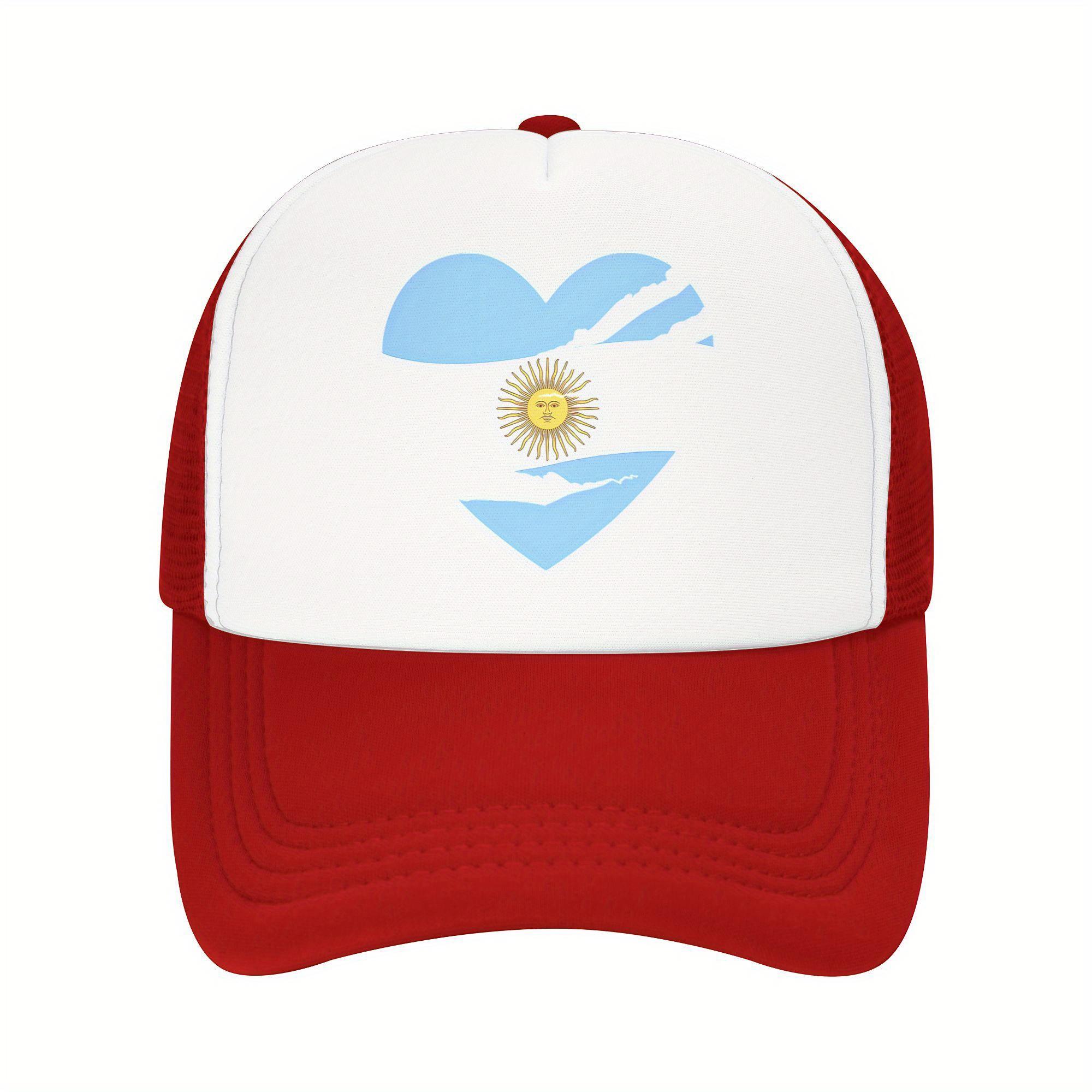 Argentina Heart Flag Sun Trucker Hat Lightweight Mesh Baseball Cap Adjustable Unisex Casual One Size
Argentina Heart Flag Sun Trucker Hat Lightweight Mesh Baseball Cap Adjustable Unisex Casual One Size